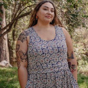 Asheville Plus Size Dress - Matisse Navy - Image 4