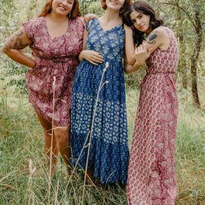 Lorelei Tiered Dress - Indigo Trio - Image 5