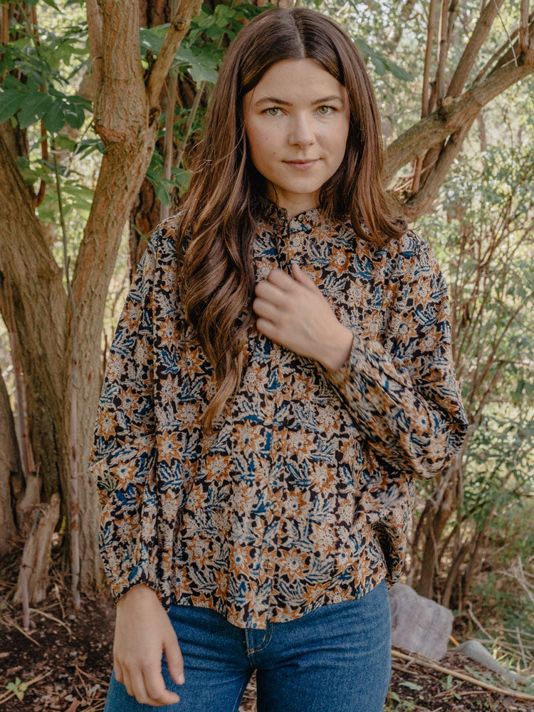 Stella Top - Sunflower Black - Image 1