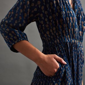 Adriana Dress - Midnight Floral Mix - Image 4