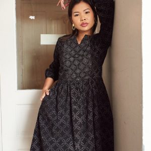 Fiona Dress - Ikigai Black - Image 9