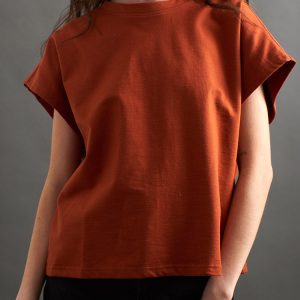 Caitlin Top - Loop Knit Clay - Image 1