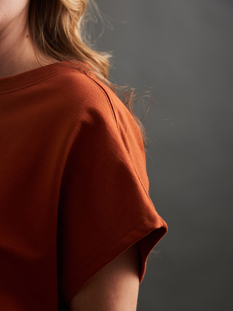 Caitlin Top - Loop Knit Clay - Image 4