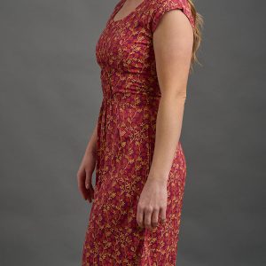 Artsy Traveler Dress - Berry Poppy - Image 4
