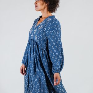 Sohla Mini Dress - Indigo Mix - Image 4