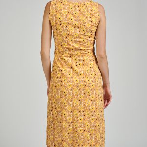Danica Wrap Dress - Matisse Yellow - 图片 4