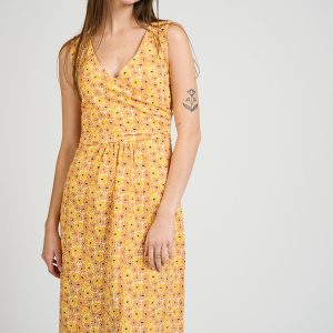 Danica Wrap Dress - Matisse Yellow - 图片 3