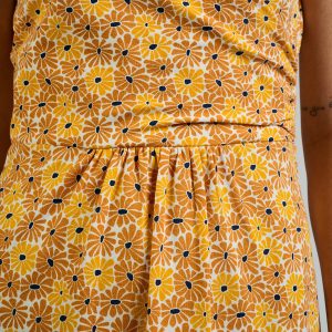 Danica Wrap Dress - Matisse Yellow - 图片 5