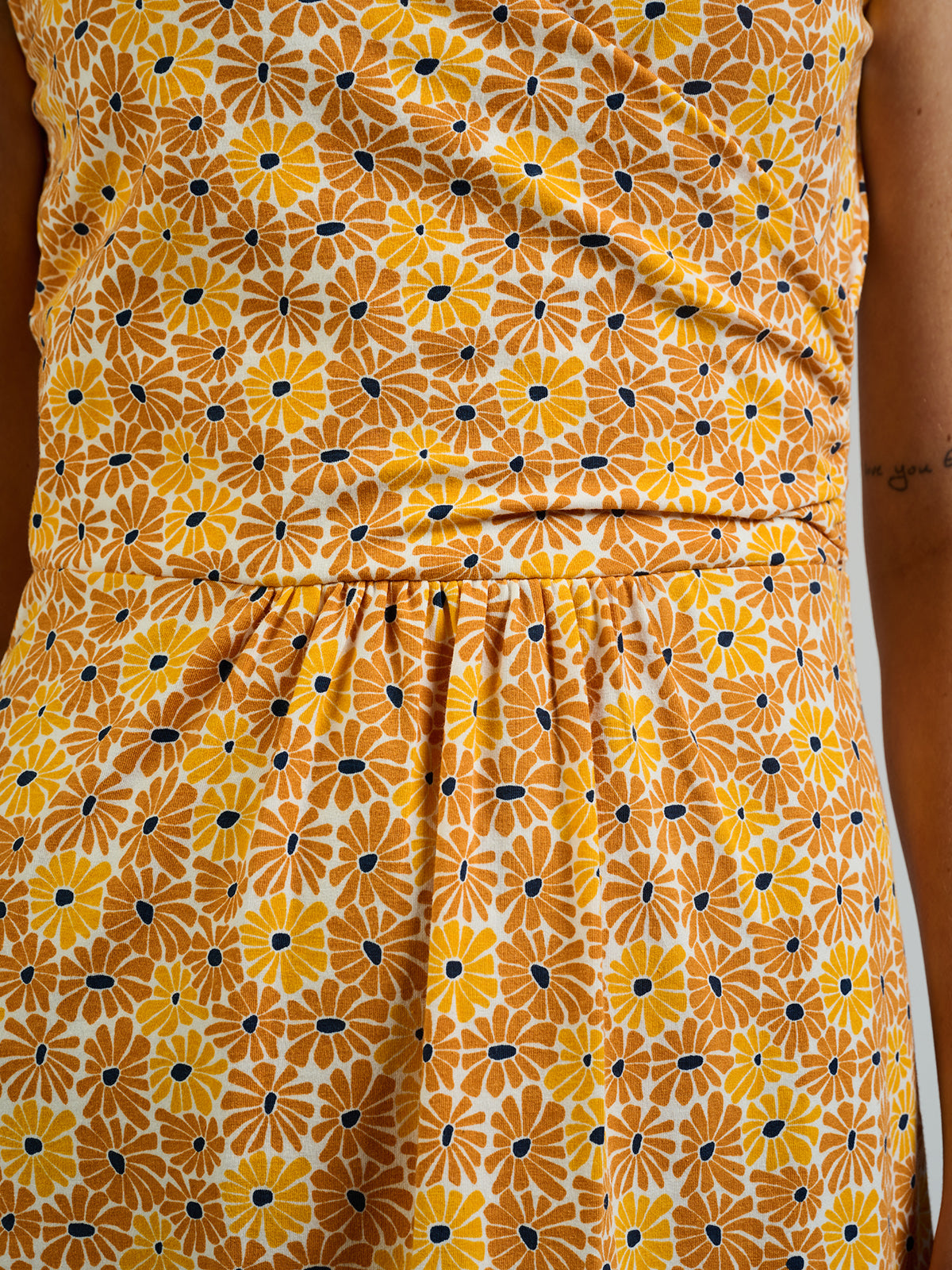 Danica Wrap Dress - Matisse Yellow - 图片 5