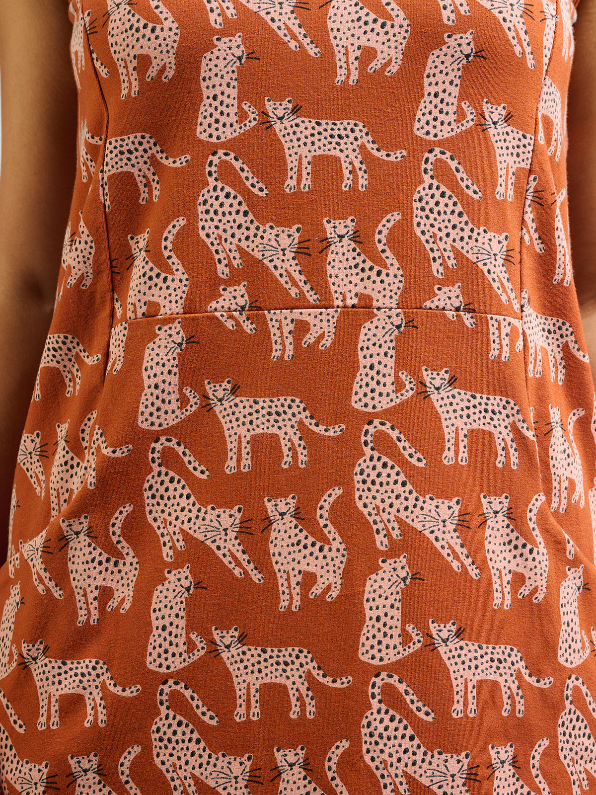 Evanston Dress - Leopard Sienna - 图片 10
