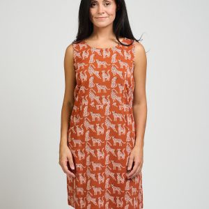 Evanston Dress - Leopard Sienna - 图片 8