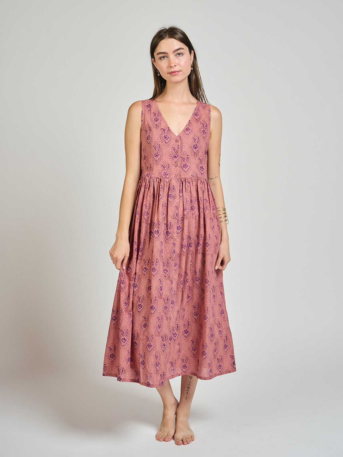 Olivia Dress - Rose - Image 4
