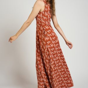 Vero Maxi Dress - Leopard Sienna - Image 1