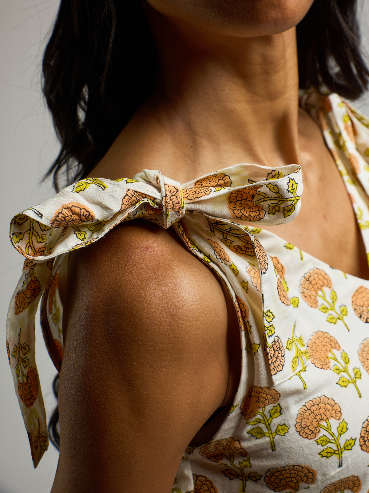 Lorelei Tiered Dress - Marigold - 图片 5