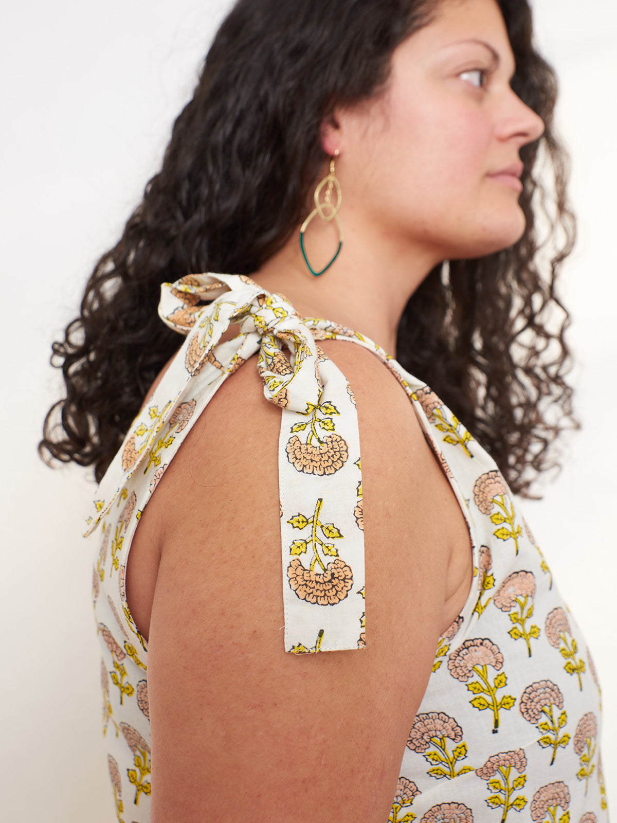 Lorelei Tiered Dress - Marigold - 图片 12