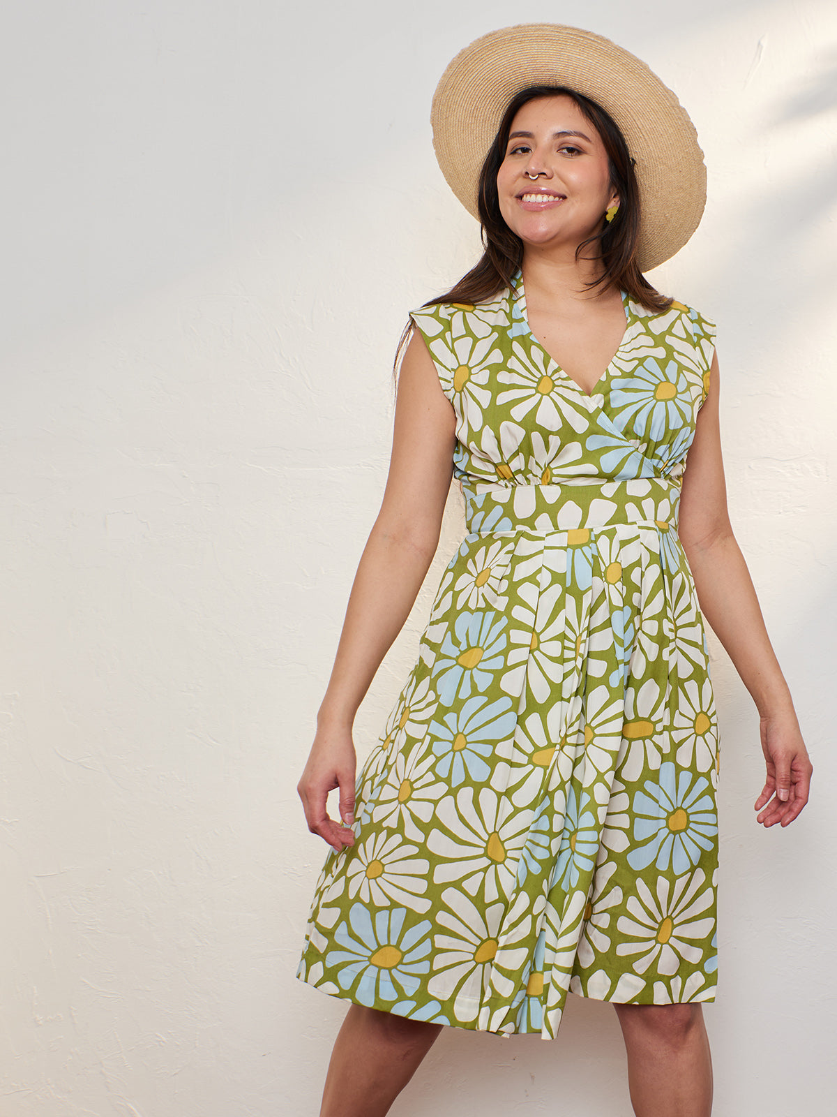Lucille Dress - Pear Flowers - Image 1