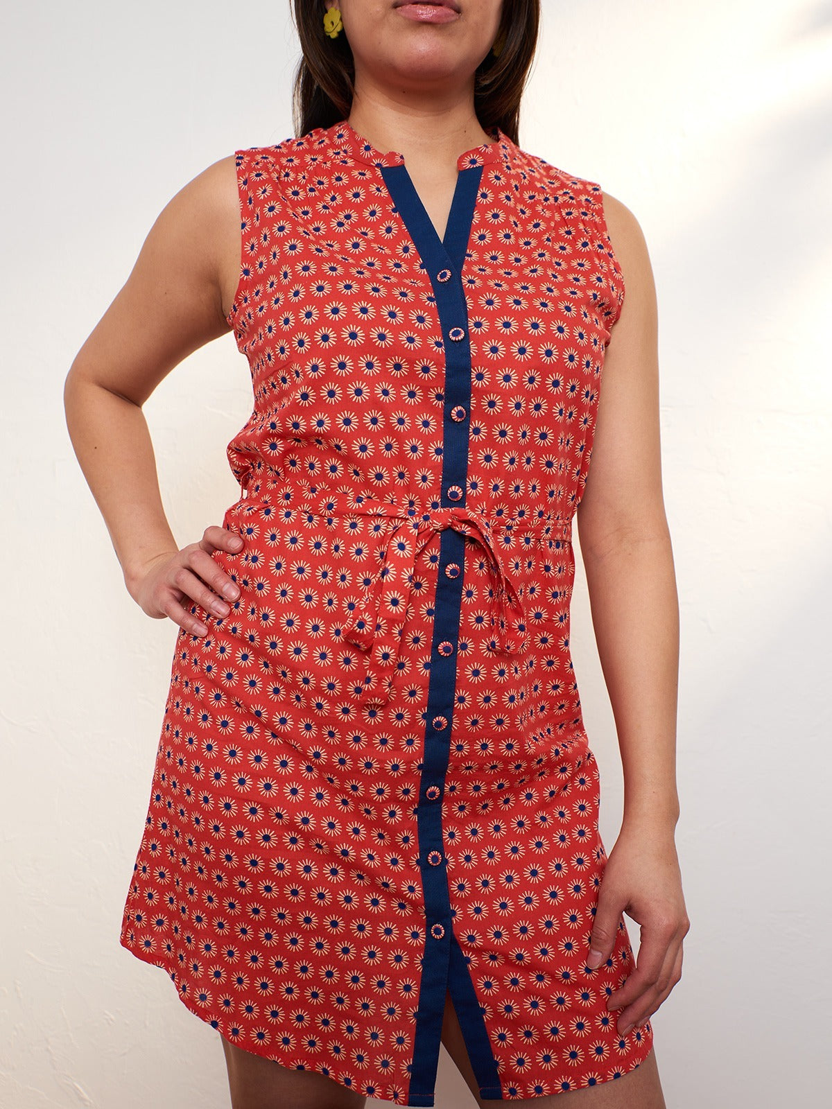 Thalia Shirt Dress - Poppy Suns - Image 10