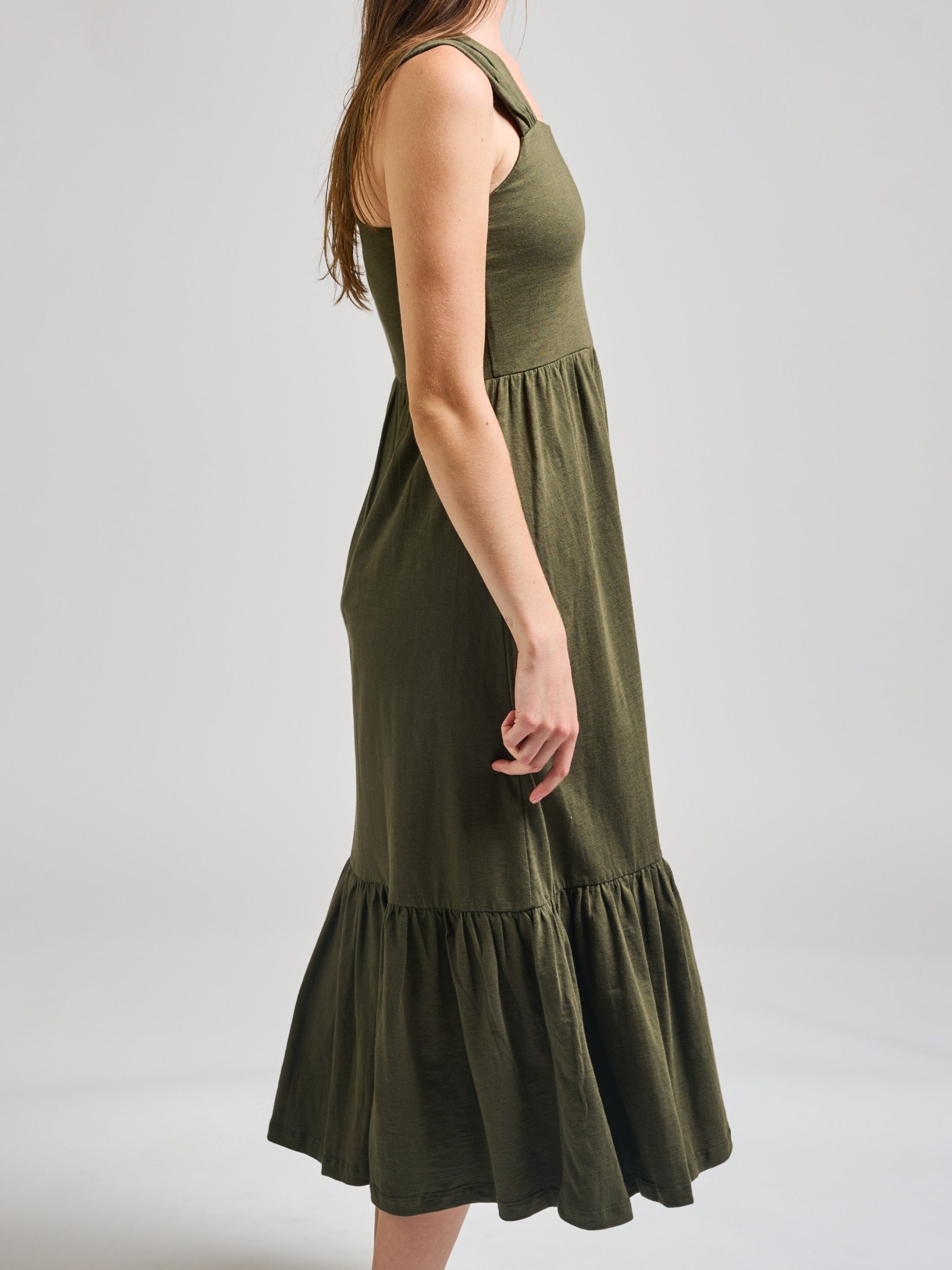 Opal Dress - Olive - 图片 4