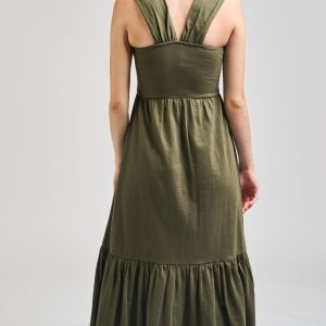 Opal Dress - Olive - 图片 5