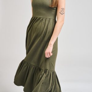 Opal Dress - Olive - 图片 2