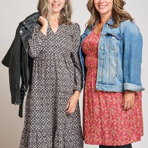 Artsy Traveler Plus Size Dress - Berry Poppy - Image 2