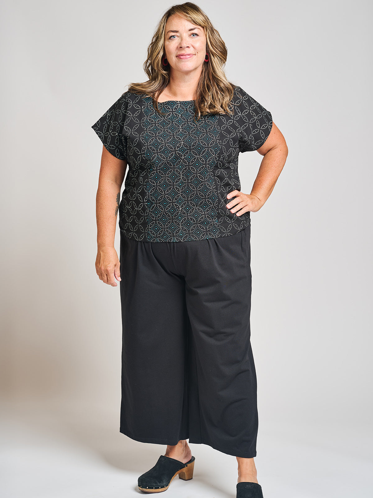 Cara Plus Size Top - Ikigai Black - Image 3