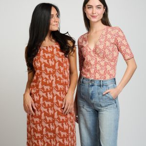 Gianna Wrap Top - Matisse Vermillion - Image 4