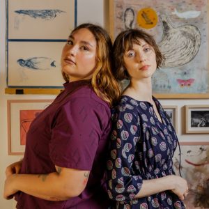 Eve Plus Size Top - Diamond Vine Dark Purple - Image 3