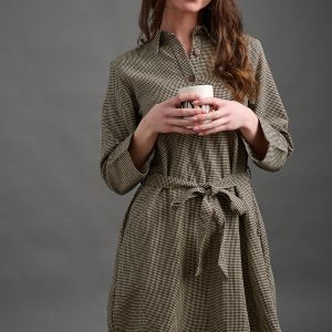 Sonja Shirtdress - Houndstooth - Image 2