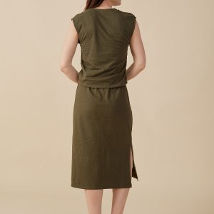 Isla Skirt - Olive - Image 5