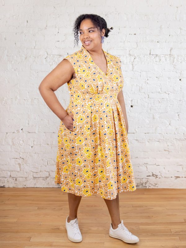 Lucille Plus Size Dress - Sunny Floral