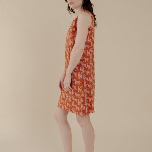 Evanston Dress - Leopard Sienna - 图片 4