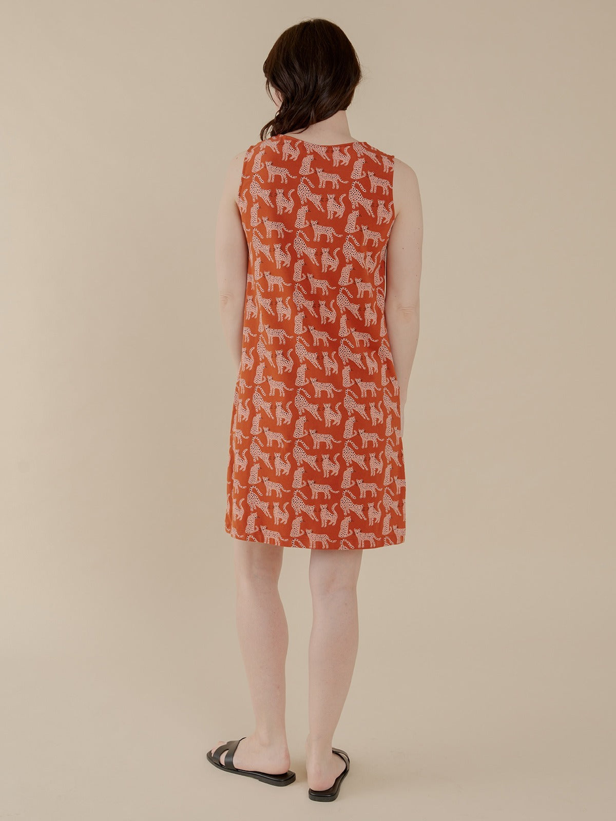 Evanston Dress - Leopard Sienna - 图片 5