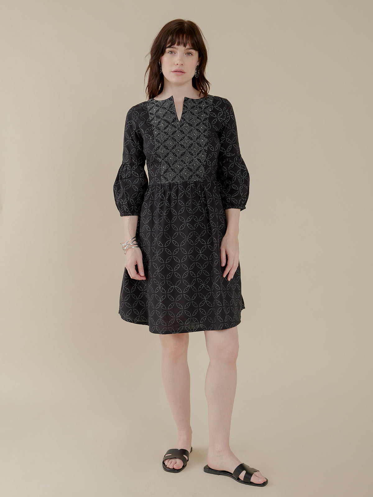 Fiona Dress - Ikigai Black - Image 1