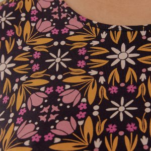 Mirah Tiered Plus Size Dress - Mauve Tile - Image 2