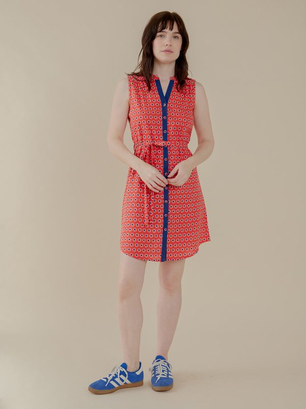 Thalia Shirt Dress - Poppy Suns