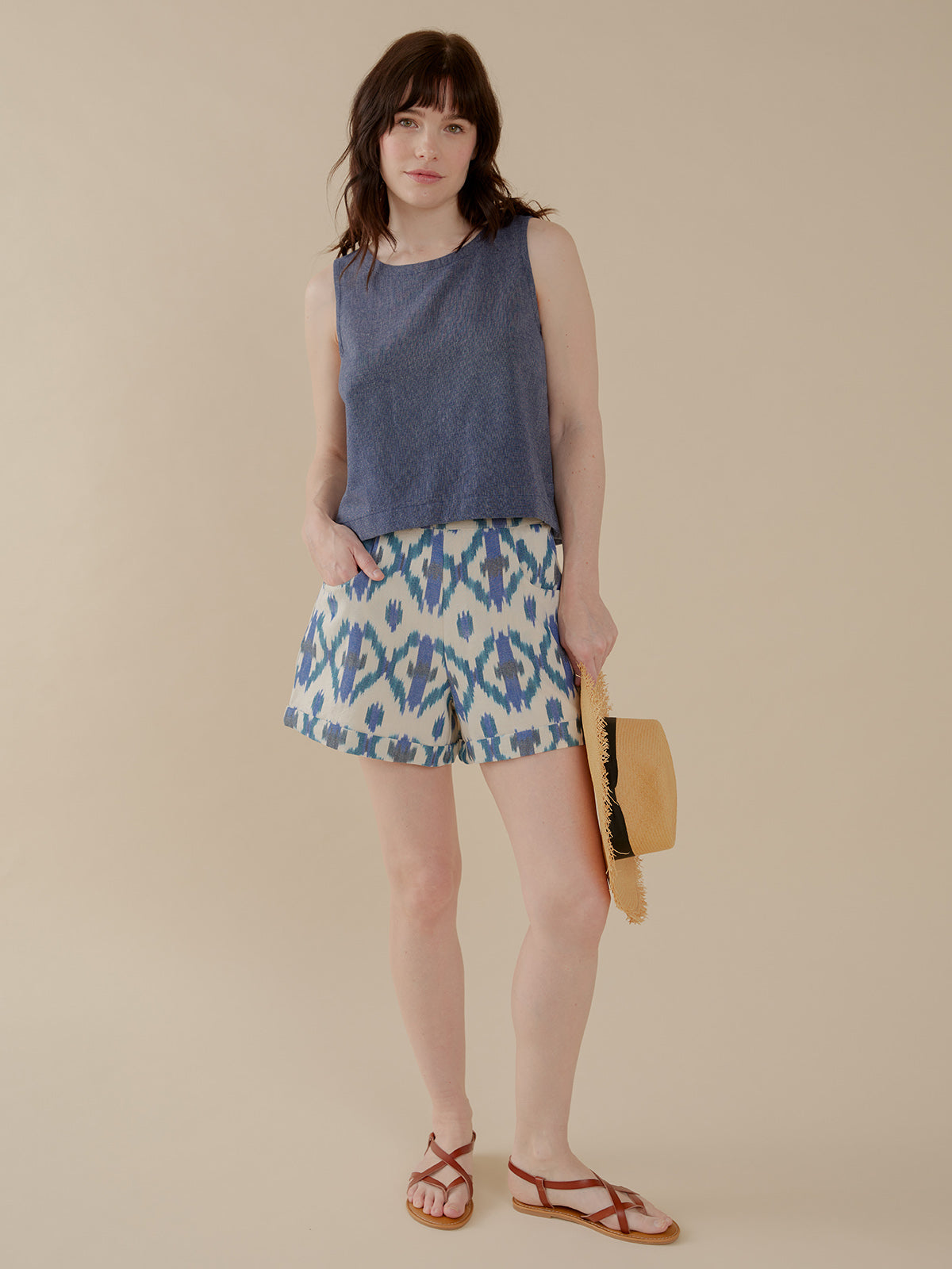 Serena Short - Seashore Ikat - 图片 1