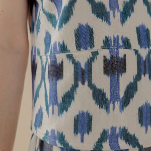 Dana Top - Seashore Ikat - Image 3