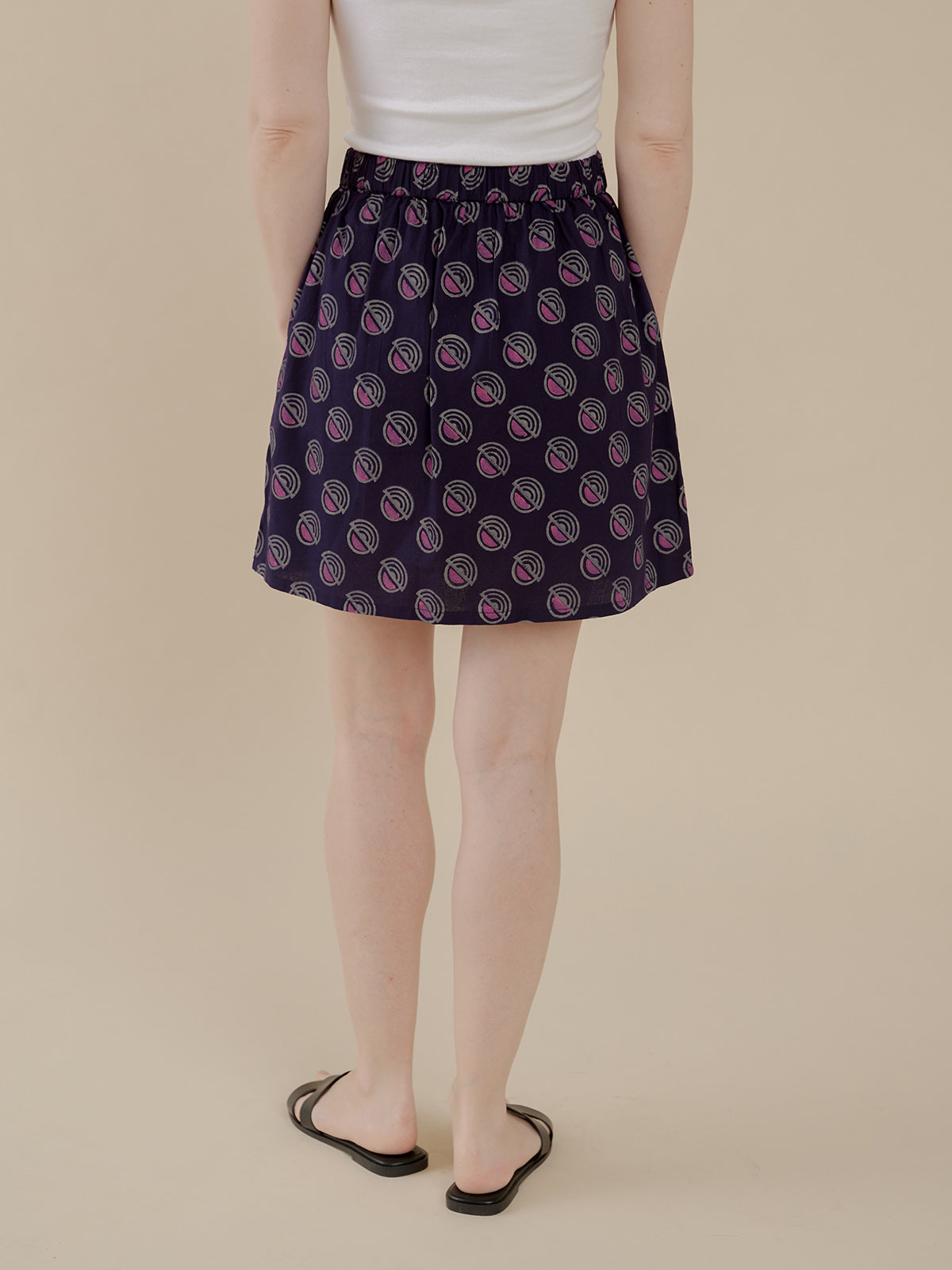 Val Mini Skirt - Deco Blue - Image 3