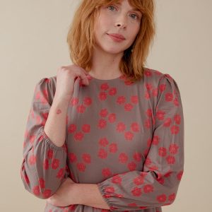 Erin Mini Dress - Fuchsia Floral - 图片 2