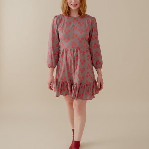 Erin Mini Dress - Fuchsia Floral - 图片 1