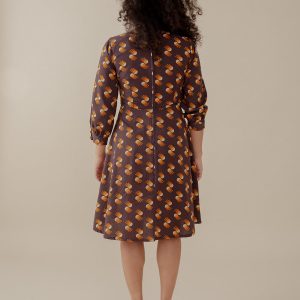 Marseille Long Sleeve Dress - Desert Shapes - Image 4