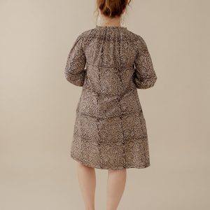 Yashvi Long Sleeve Dress - Midnight - Image 5