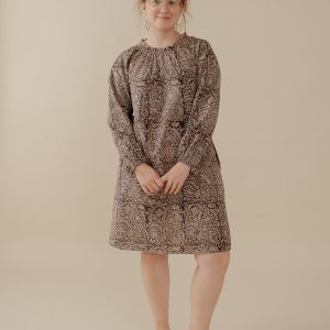 Yashvi Long Sleeve Dress - Midnight - Image 3