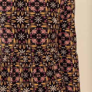 Mirah Tiered Dress - Mauve Tile - Image 5