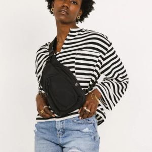 Micah Sling Bag in Black