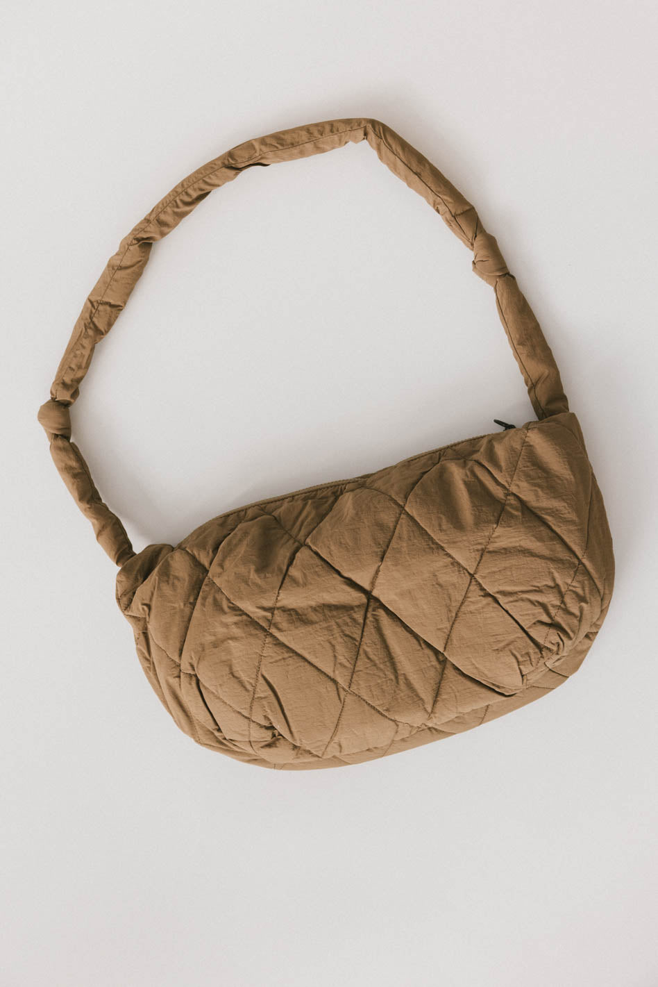 Whimsy Quilted Bag in Taupe - Image 2