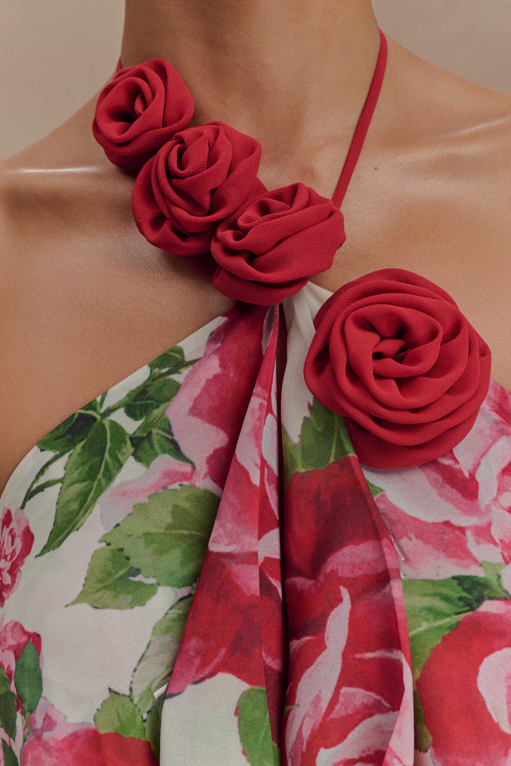 Rosalia Cowl Neck Maxi Dress - Sonia Rose Print - Image 10