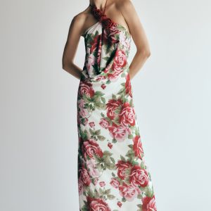 Rosalia Cowl Neck Maxi Dress - Sonia Rose Print