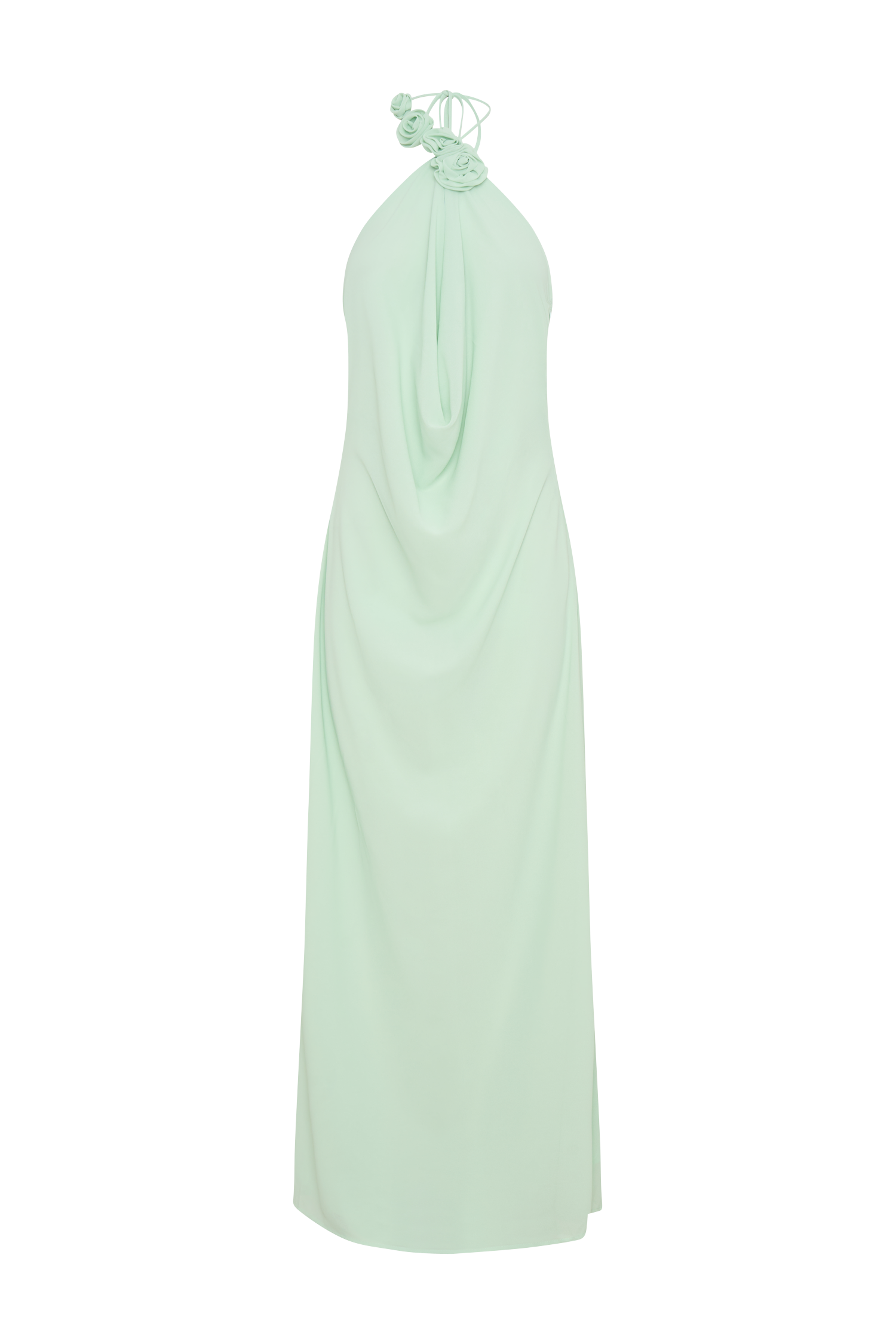 Rosalia Cowl Neck Maxi Dress - Sage - Image 7
